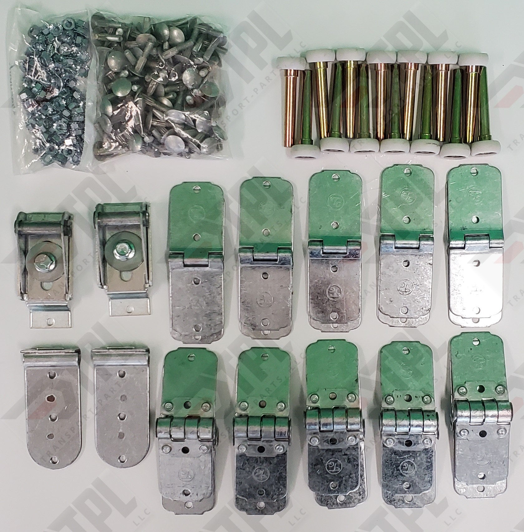 38 Pack TODCO Door Repair Kit- 1" NYLON Rollers - Overhead ROLL UP- 6