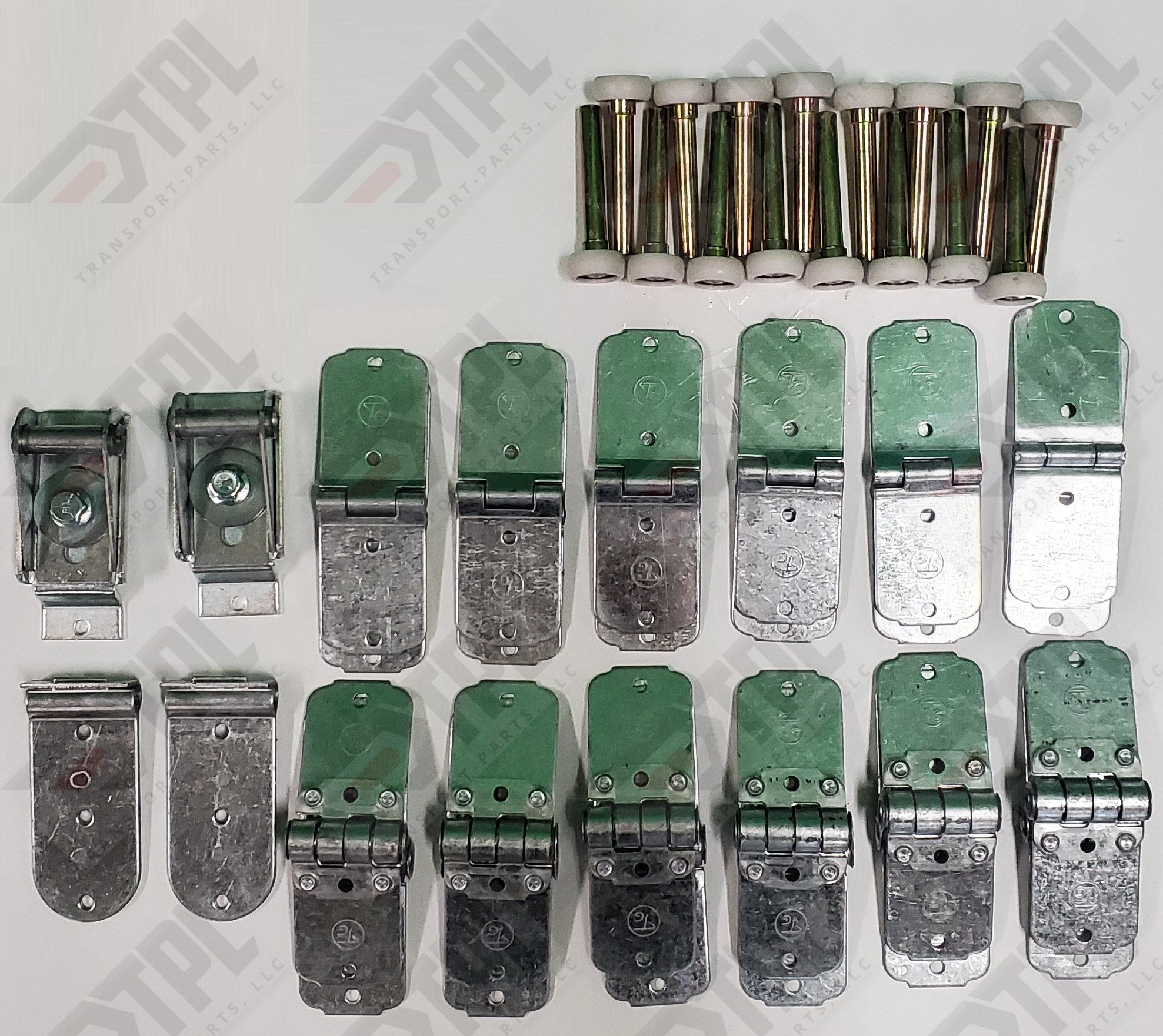 44 Piece TODCO Roll Up Overhead Door Hinge- 1" NYLON SEALED BEARING Ro