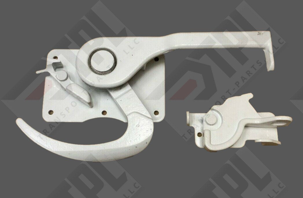 TODCO Style 69571 Door Lock & Latch Assembly WHITE Truck Trailer