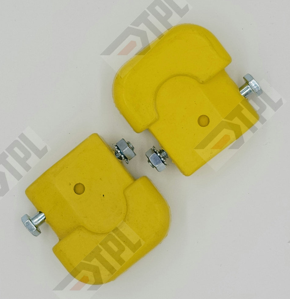 2" Yellow Track Stop Bumper Kit