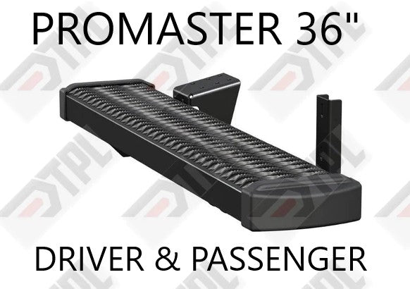Promaster 36" Driver + Passenger Boards + Brackets