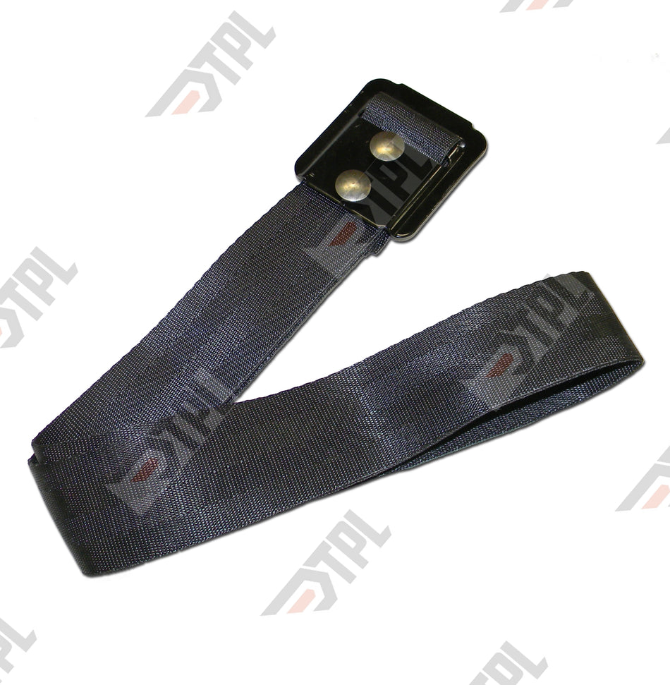 42" Pull Strap -Black Retainer - Looped
