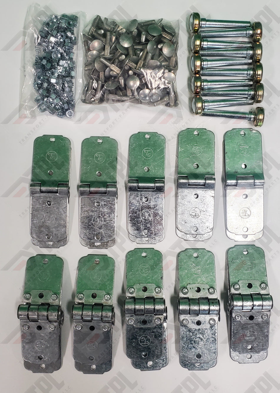 30 Piece Todco Style Box Truck / Trailer ROLL UP Door Hinge And 1" Roller Kit W/Hardware