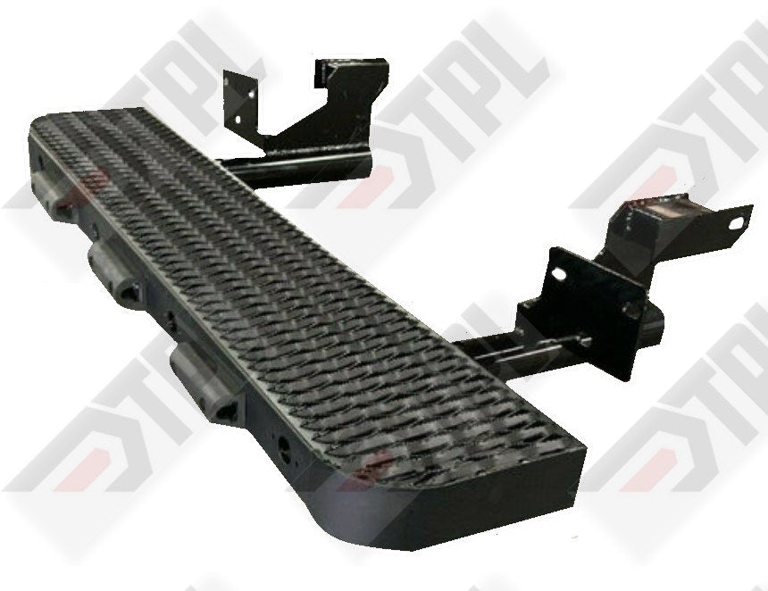 Ram ProMaster 2014-Present, Rear Shock Mount Step Bumper with 4 Sensor ...