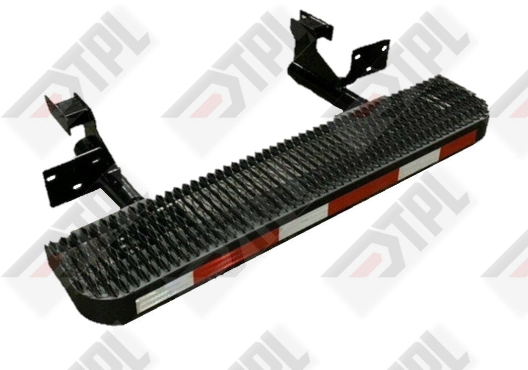 Ram ProMaster 2014-Present, Rear Shock Mount Step Bumper & Shocks. Gre ...