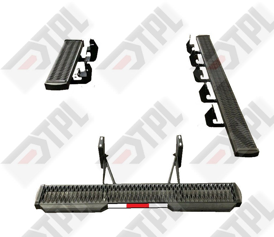 FORD TRANSIT Complete Running Board / Rear Step Kit - 2015-PRESENT