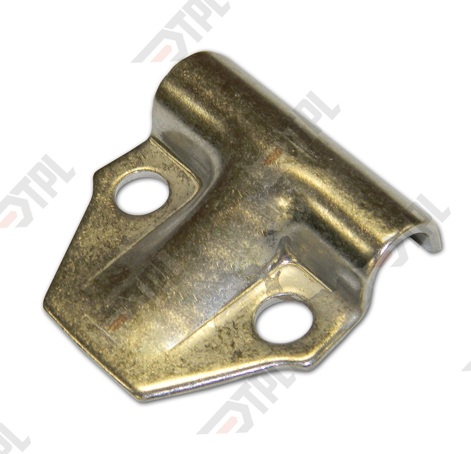 Stainless Steel HD End Hinge Cover for 5/16" Studs